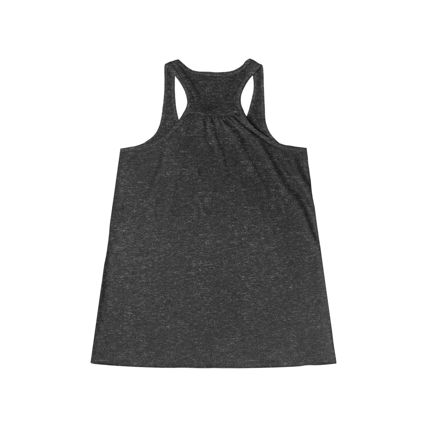 Women's Flowy Racerback Tank with Not All girls are Made of Sugar