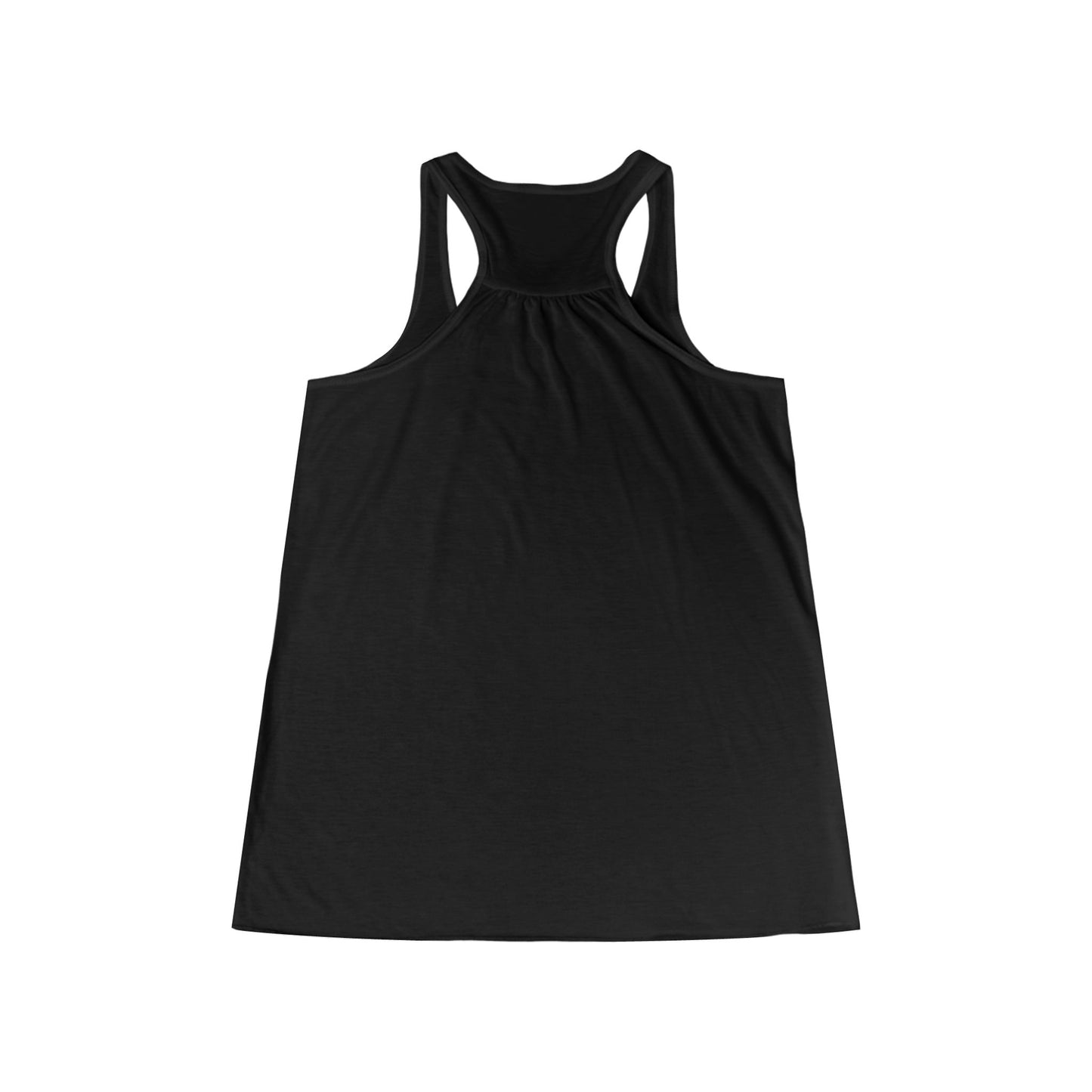 Women's Flowy Racerback Tank with Not All girls are Made of Sugar