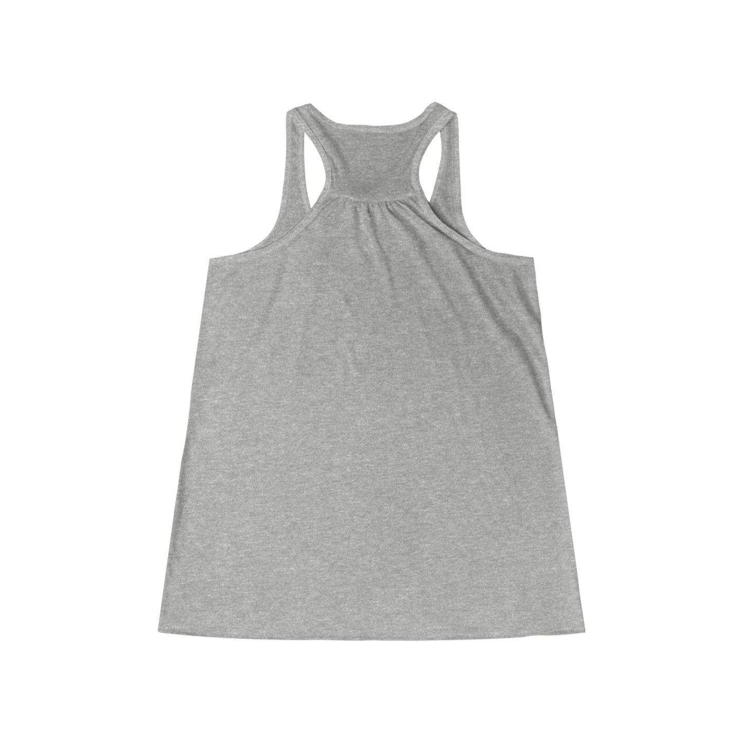 Women's Flowy Racerback Tank with Not All girls are Made of Sugar