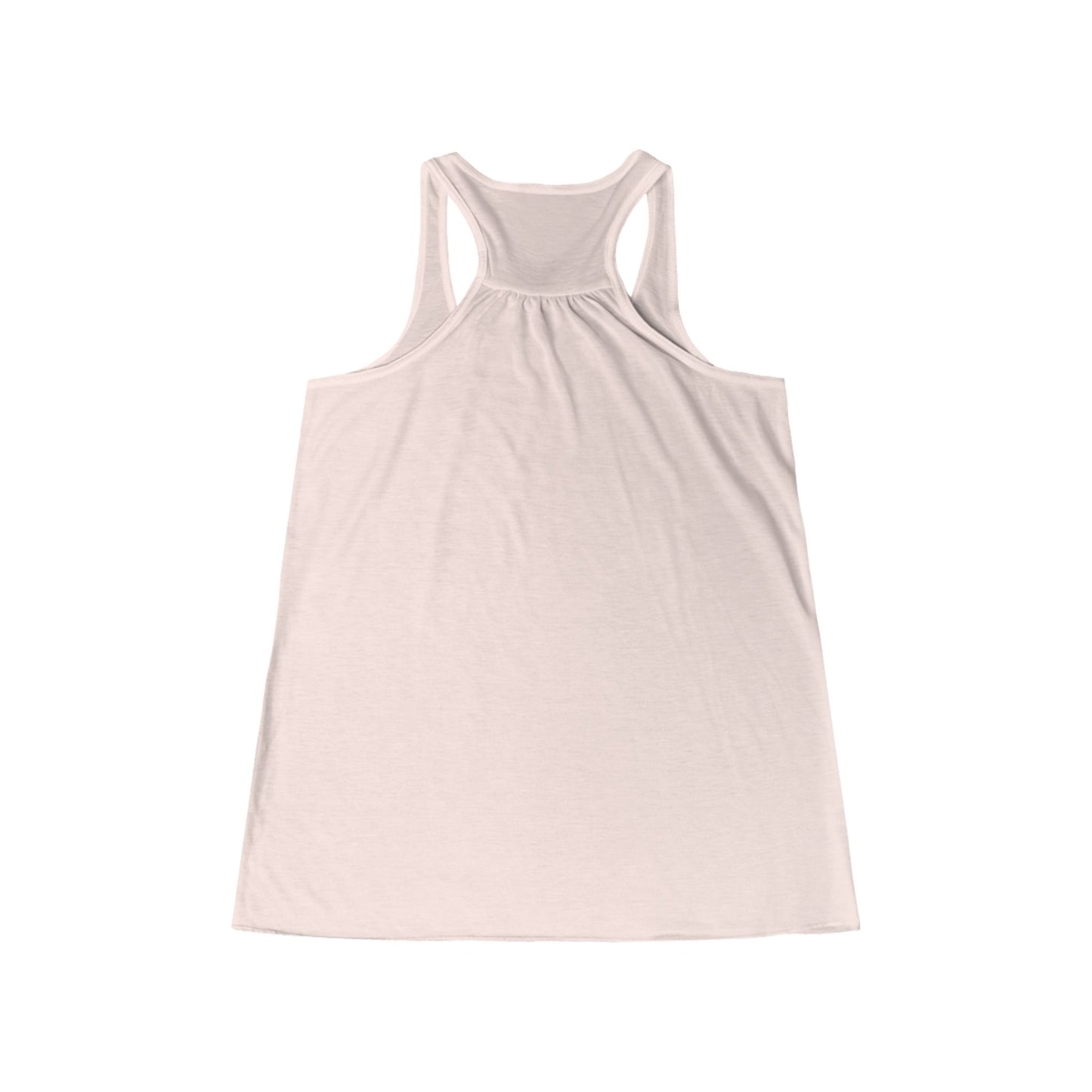 Women's Flowy Racerback Tank with Not All girls are Made of Sugar